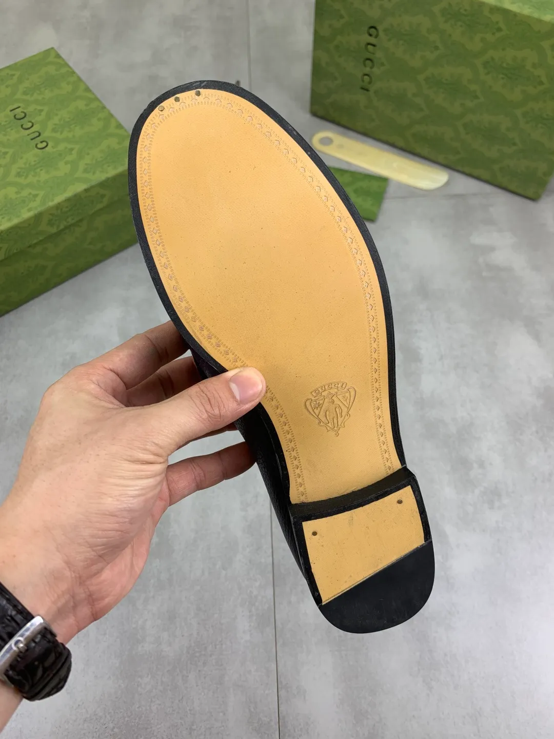 Men's men's shoes 💰P540 [New style] Water dyed cowhide 💰💎💎💎 [Gucci] Gucci high-end men's formal business leather shoes, original order 1:1! Original imported high-end washed calfskin, original metal buckle, imported first-layer cowhide lining for feet, original outsole, men's shoe size: 38-45, multiple colors available